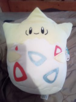 Pokemon Togepi squishmellow plush figure