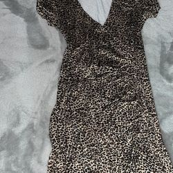Cheetah print Dress