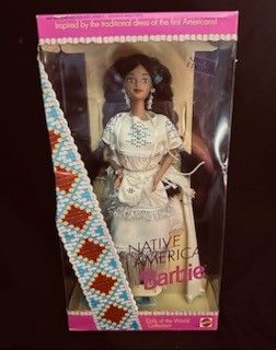 Vintage 1993 Native American Dolls Of The World Barbie Special Edition 1753
