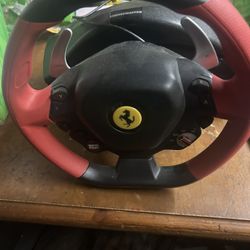 Xbox Ferrari Gaming steering Wheels 