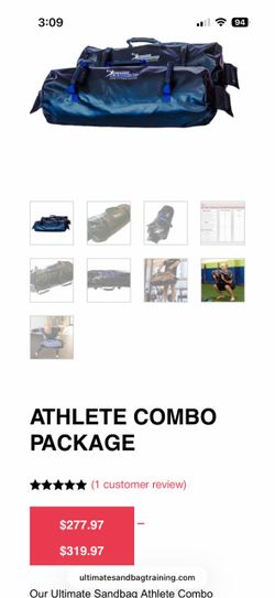 Ultimate sandbag core fitness system