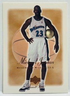 2001-02 Upper Deck Sweet Shot Basketball Michael Jordan #90 Bulls Wizards GOAT