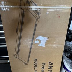 New Anylife Portable Incline Walking Pad  -Remote/led screen