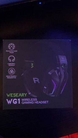 Weseary wireless gaming headset
