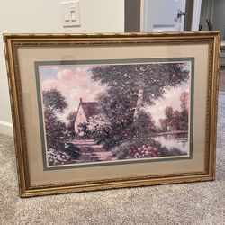 Cottage Print By David Garcia