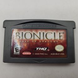 Bionicle : Maze of Shadows ( Game Boy Advance , GBA , 2005 ) - Loose Cartridge -