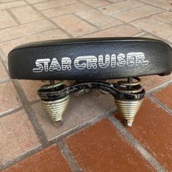 Vintage Beach Cruiser Seat Bassett Star Cruiser 