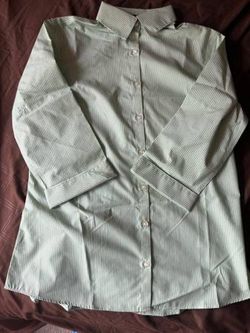 Women's sz 2 LANDSEND no wrinkle Shirts (2)*New $16.00 each