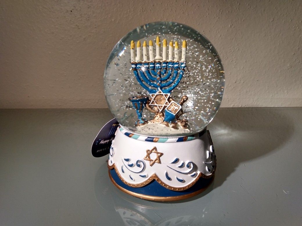 HANUKKAH Snow Globe 