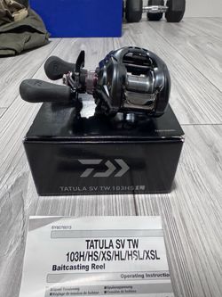 Daiwa Tatula SV TW 103HSL Baitcasting Reel