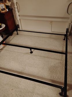 Black Metal Bed Frame queen size
