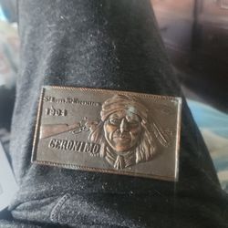 Rare vintage brass Belt Buckle