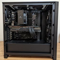 Custom Gaming PC Computer Desktop Intel I7 4790k, 32GB DDR3, 5700 XT GPU, 1TB SSD Like Corsair Cooler Master Intel Ryzen 3060 2070 1080ti Fortnite 