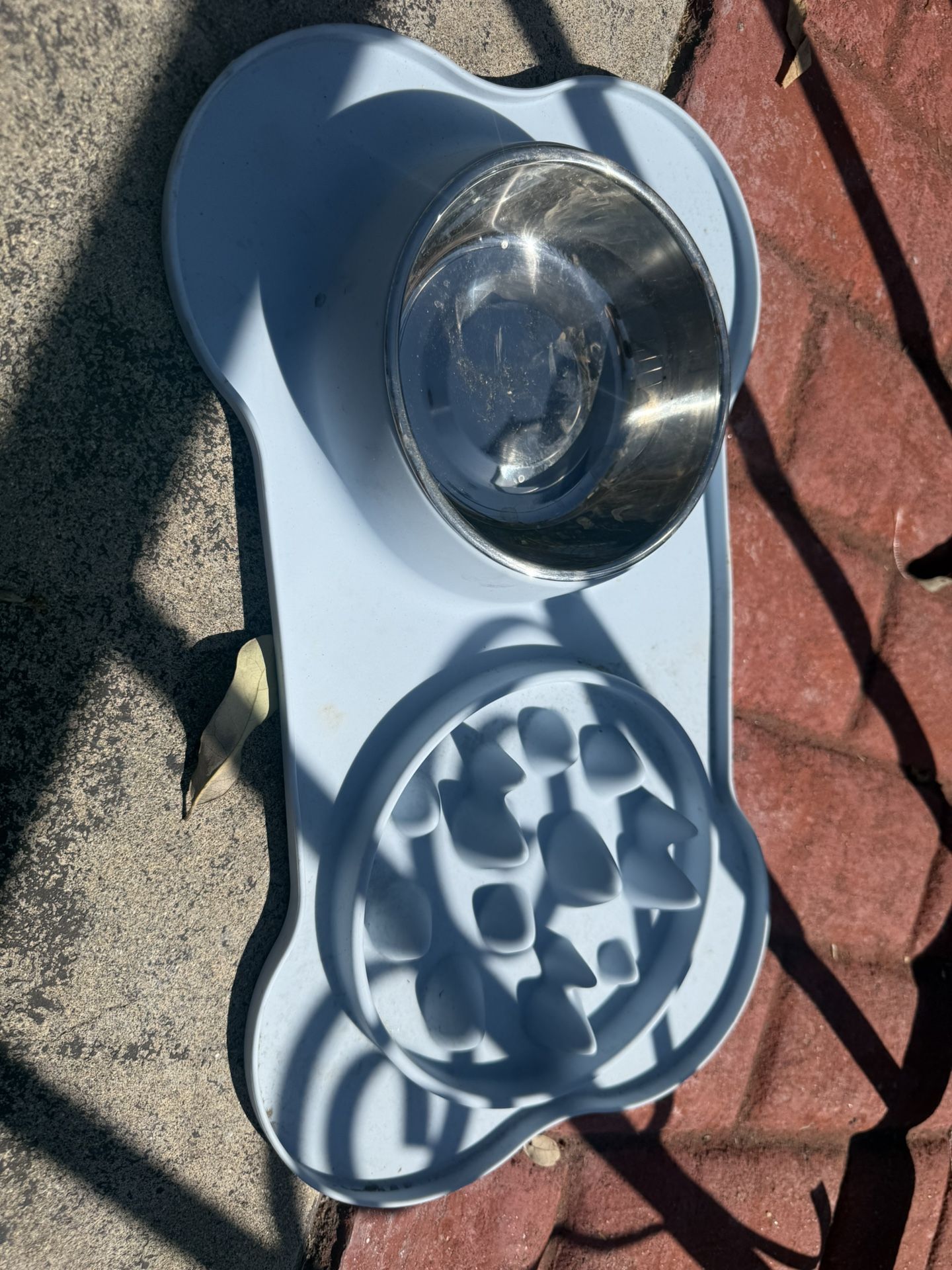 Dog Water And Food Tray