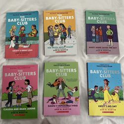 6 Books Of The Baby-Sitters Club Graphic Novel