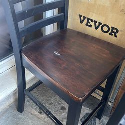 Sillas de madera  resistentes son 5