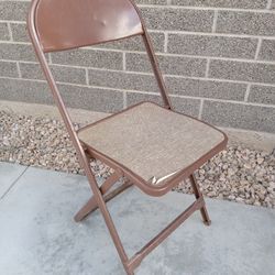 Vintage Metal Folding Chair