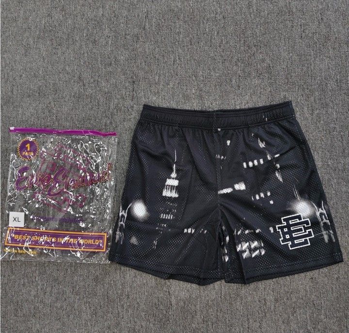 Eric Emmanuel EE Shorts Black Skyline