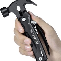 VEITORLD All in One Tools Hammer Multitool, Gifts for Mom from Daughter Son Christmas, Mothers Day Birthday Gift Ideas for Women Her Wife from Husband