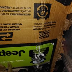 Nib 12v Jeep POWER Wheels 