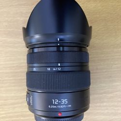 LUMIX G X Vario 12-35mm F/2.8 ASPH O.I.S. Lens
