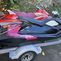Sea Doo And Waverunner With Aluminum  Trailer 