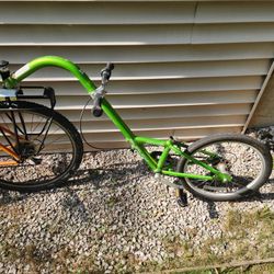 Burley trailercycle tagalong bike with hitch attachment