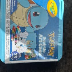 Pokémon Squirtle Crayola Art Set For Kids 