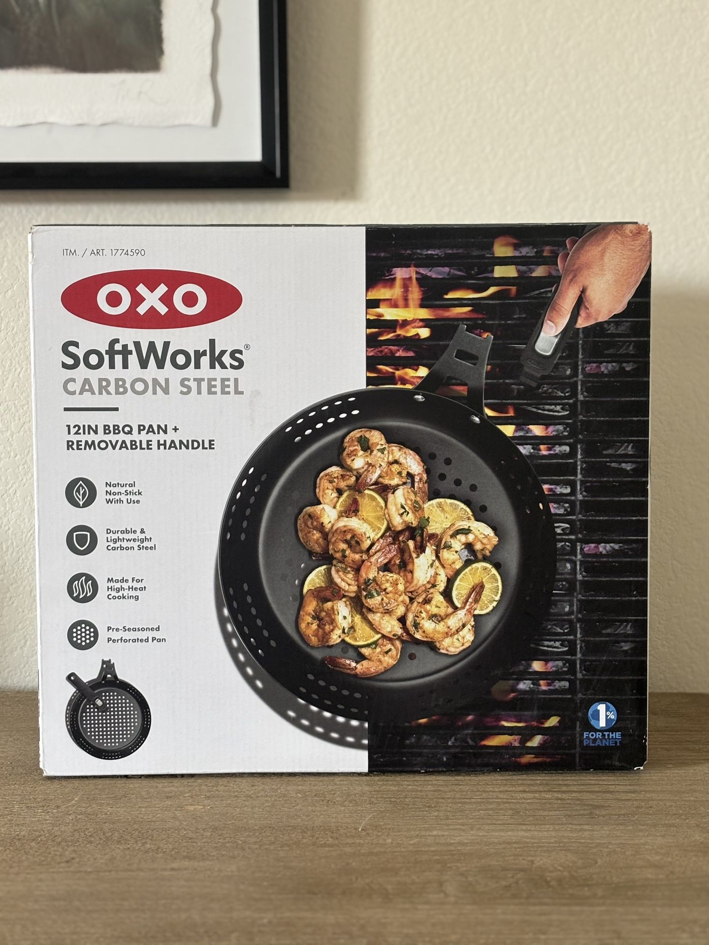 OXO Softworks Carbon Steel 12” BBQ Pan 