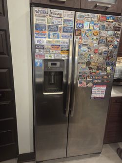 Stainless Steel Side-by-Side Refrigerator