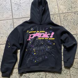 Pink Spider Hoodie 
