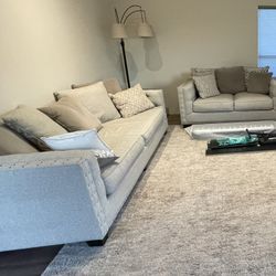 MUST GO — Sofa + Loveseat Set — Clean & Comfortable — $400 for Both  (Miami)