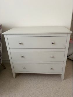 White Pottery Barn Dresser