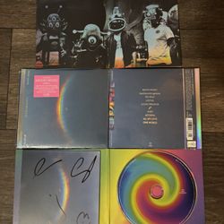 Coldplay Moon Music Signed CD