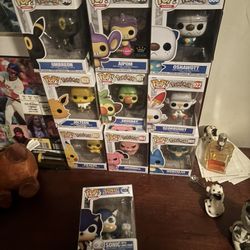 different pop figures 