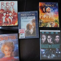 5 DVDs  for $5