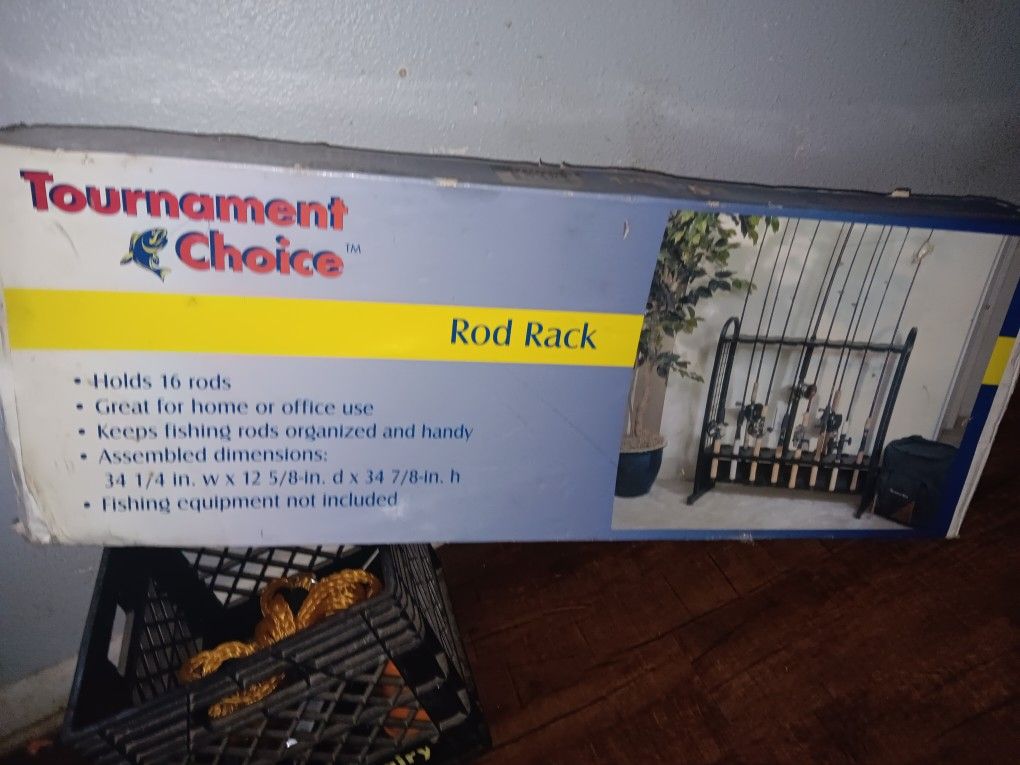 Fishing Rod Rack