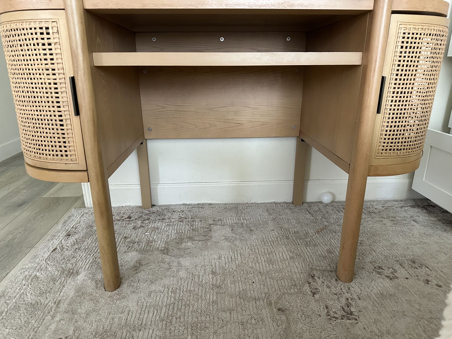 Threshold Designed With Studio Mcgee Portolla Hills Caned Desk