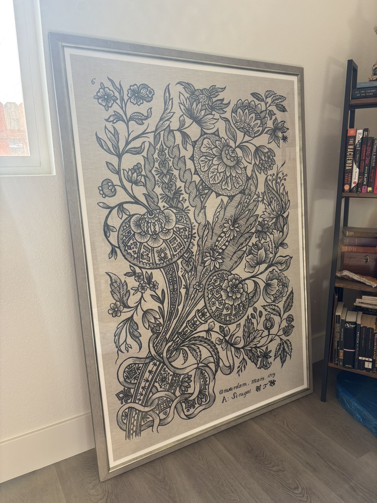 Dutch Embroidery Framed Art by Anthropologie