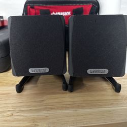 Cambridge SoundWorks MC50 Satellite Speakers (Newton Series) – w/ stands