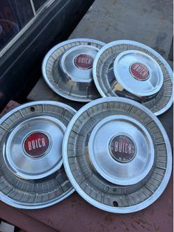 Buick hubcaps 15”