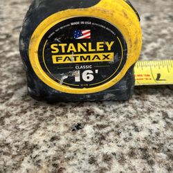 Stanley FATMAX 16 Ft Measuring Tap