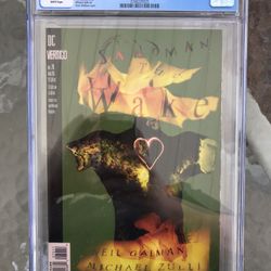 Sandman #70 (1995) CGC 9.8 — White Pages; Dave McKean Cover; Neil Gaiman