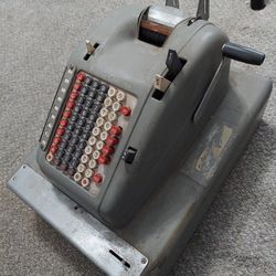 Antique Smith Corona Cash Register