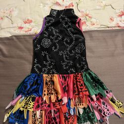 Monster High Dress Kids Small Costume Skelita (Dress Only)
