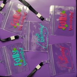 Vaccine Card Holders With Lanyard 