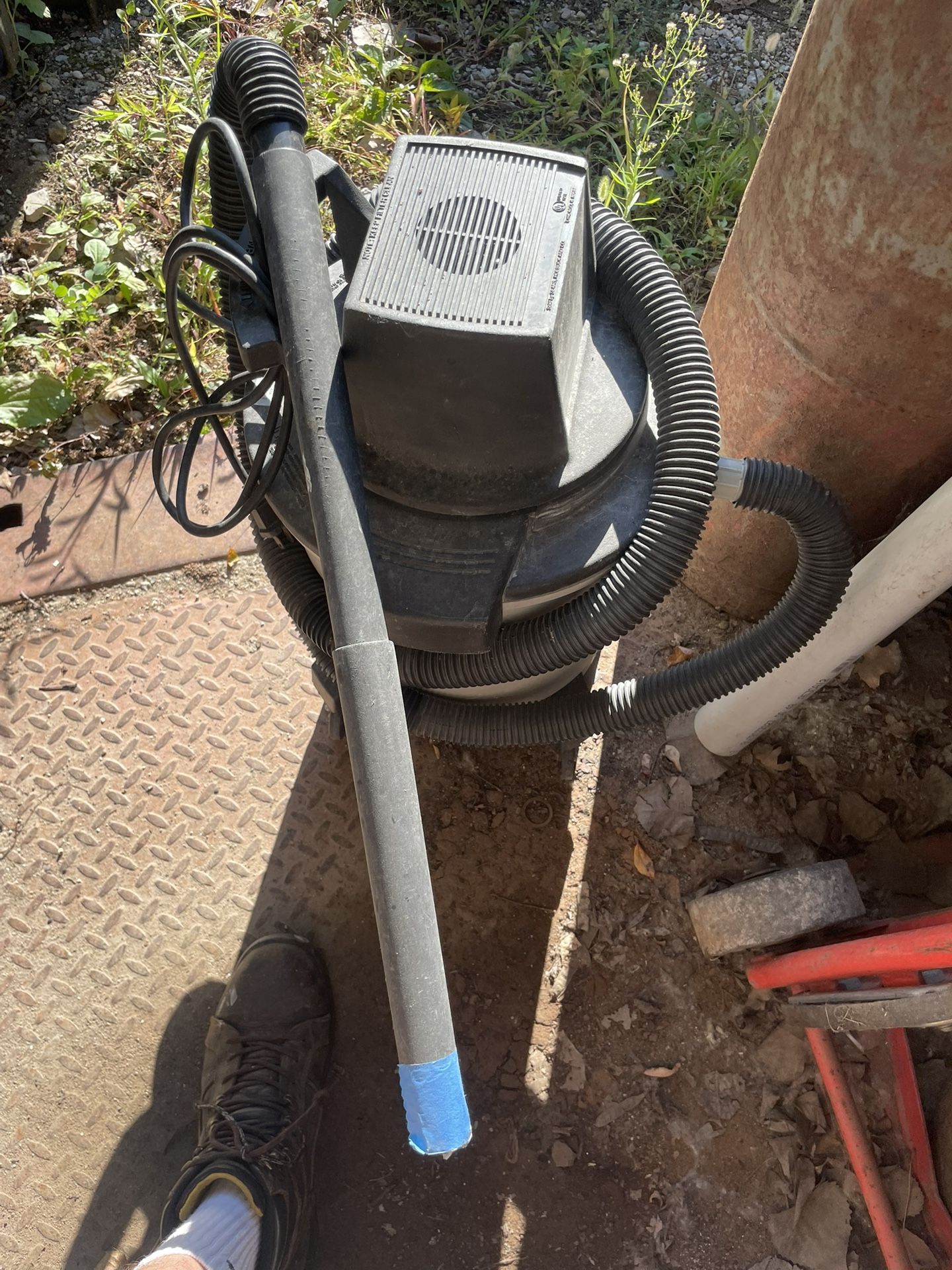 Used shop vac plenty of life could use new filter or cleaning runs as supposed to