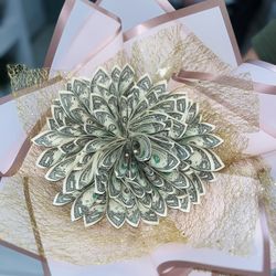 Money Bouquet Valentines Gift