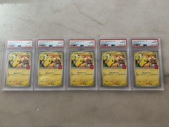 Sequential PSA 10 Pikachu McDonald’s Promo #020/M-P