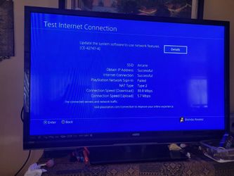 43 inch tv 1080p fully operational